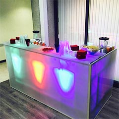 Bar lumineux